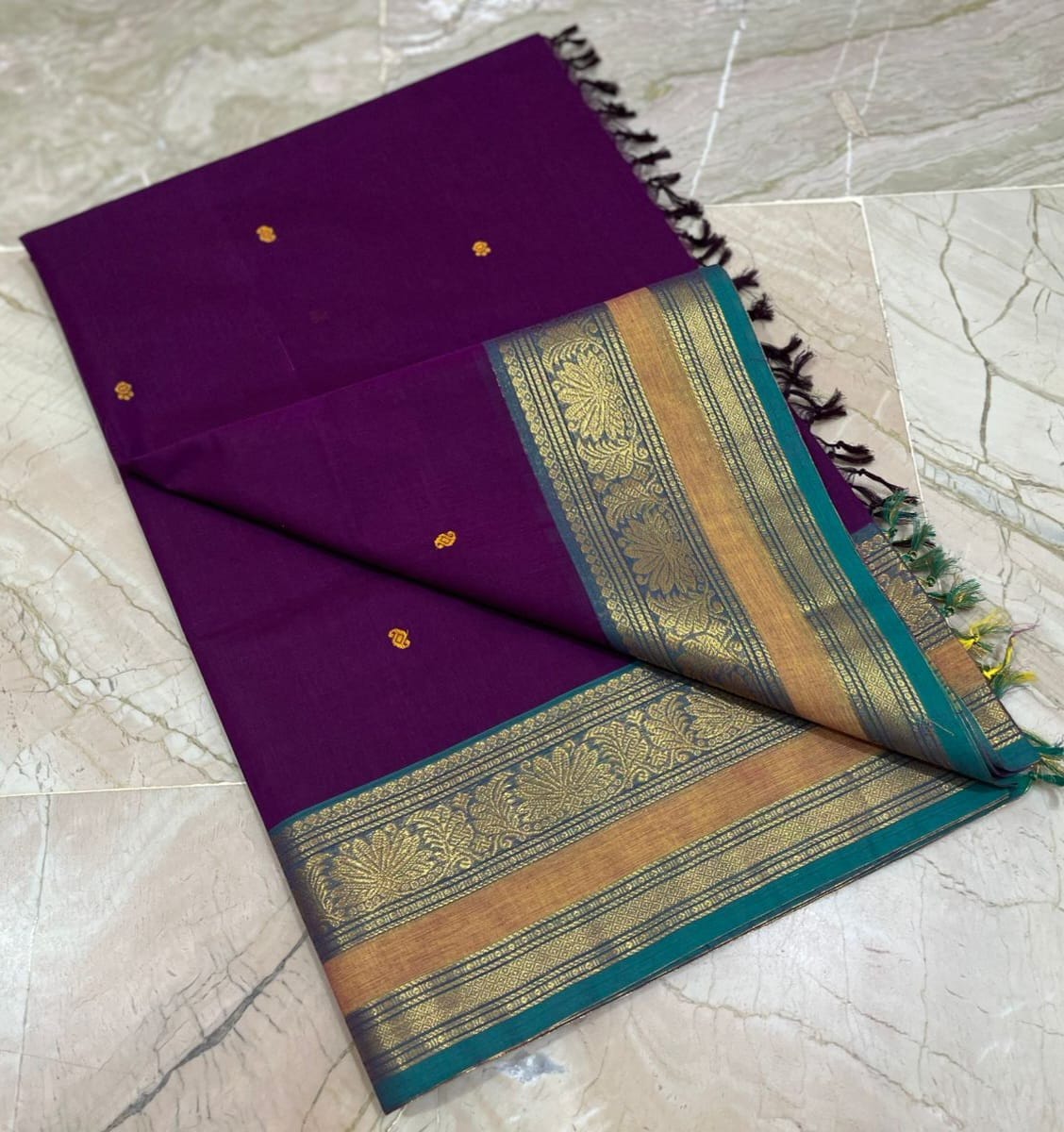 Pure Kanchi Cotton Saree