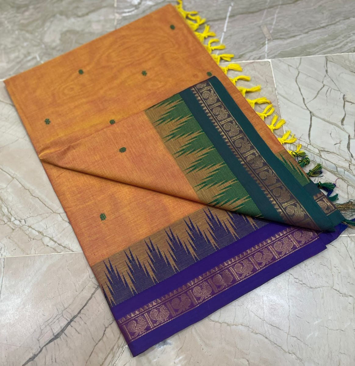 Pure Kanchi Cotton Saree