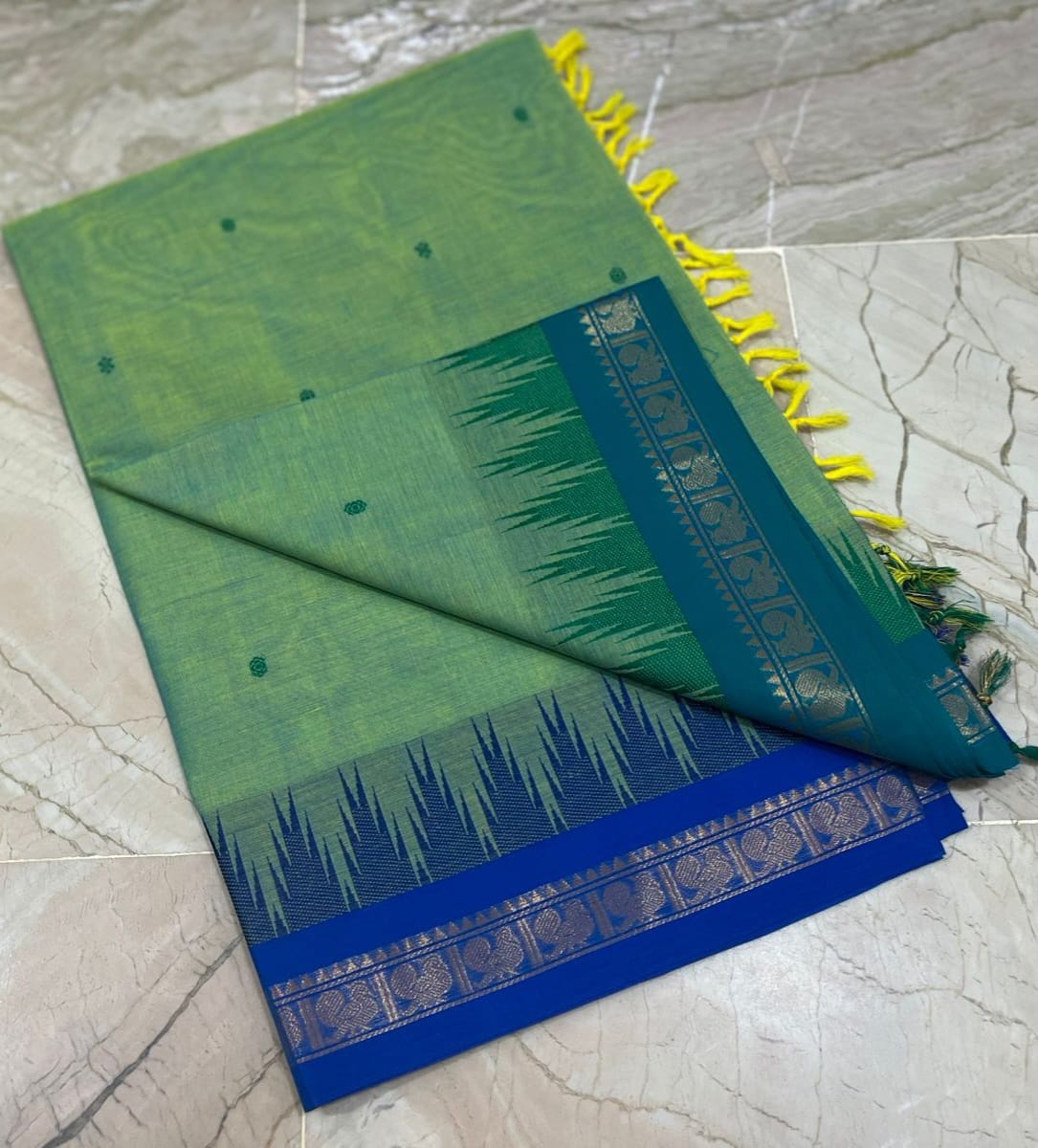 Pure Kanchi Cotton Saree